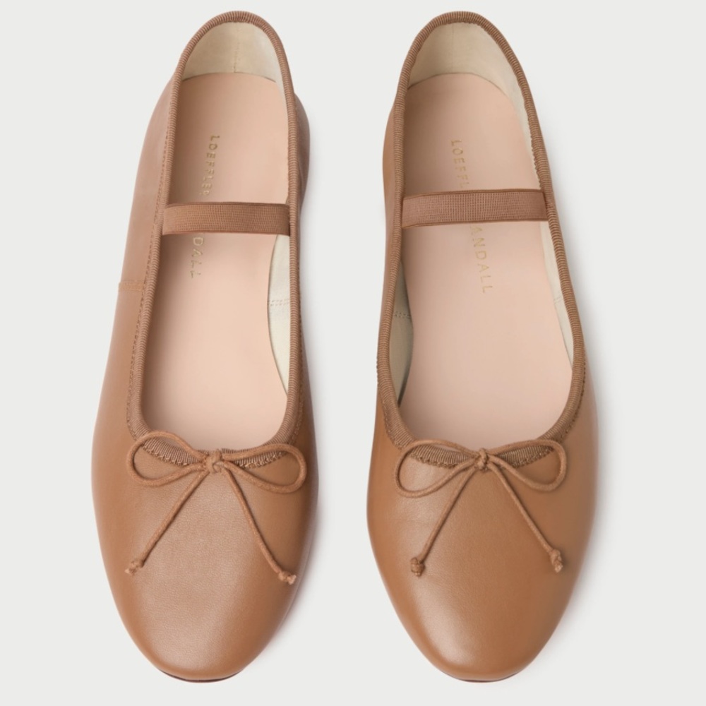 Loeffler Randall Leonie Ballet flat in Safari Nappa, 10